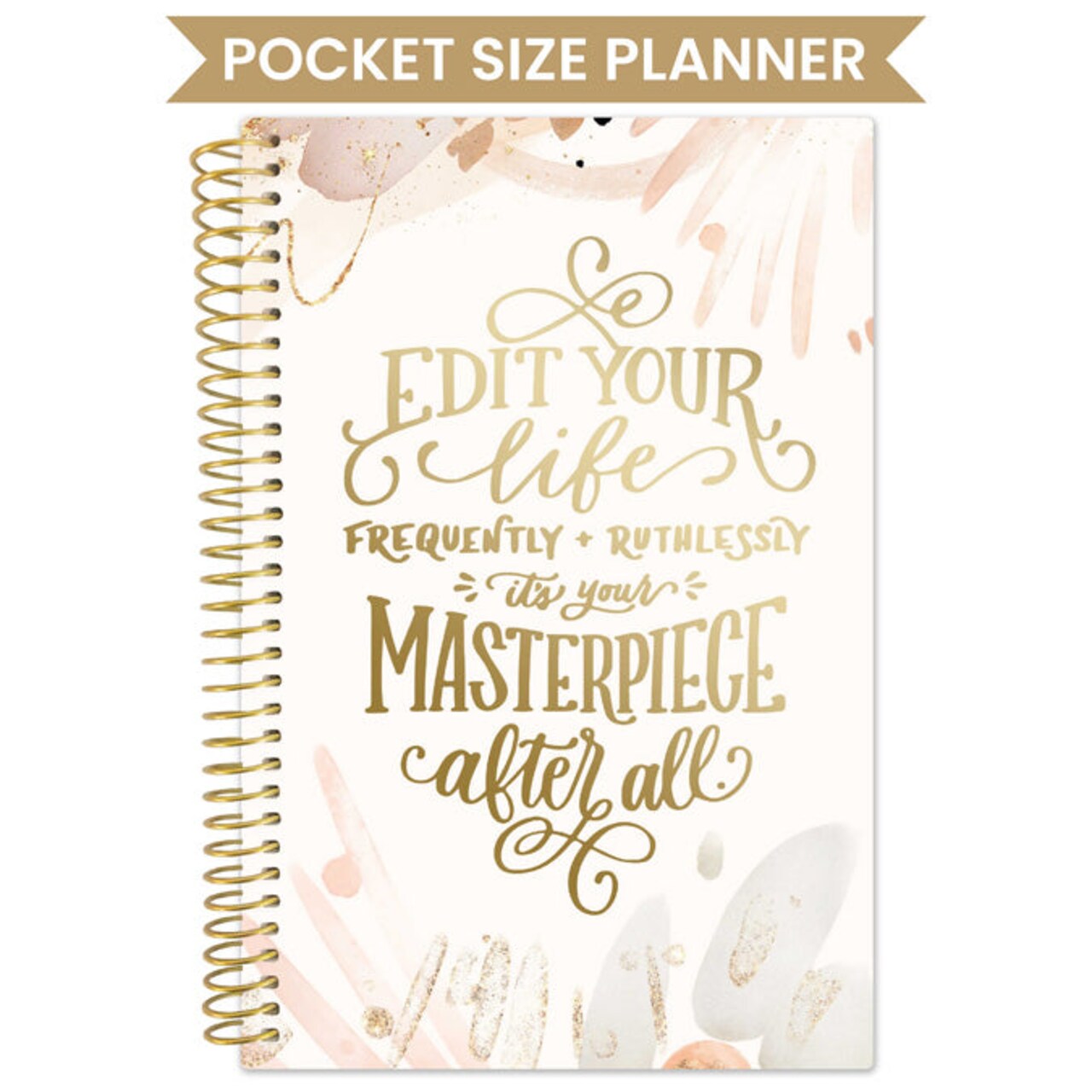 bloom daily planners 2024 Soft Cover Planner, 4&#x22; x 6&#x22;, Writefully His
